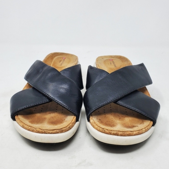Unstructured by CLARKS Slide Sandals Size 6.5 - Picture 3 of 8